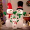 6 Feet Inflatable Christmas Snowman Decoration with LED and Air Blower